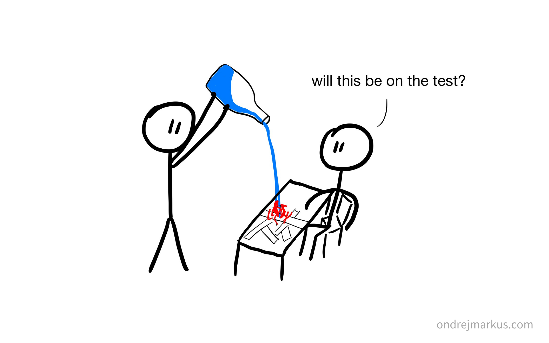 Go to school but learn yourself