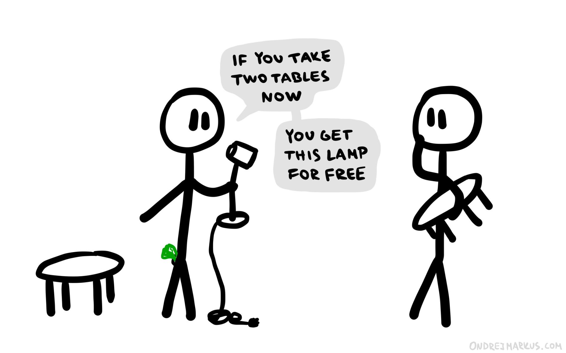 I sold almost everything I owned